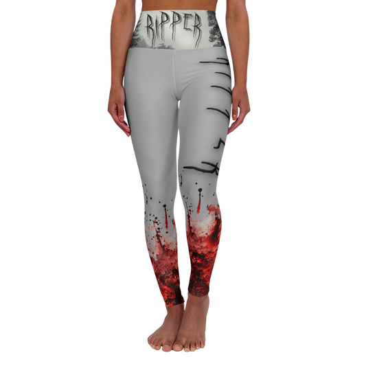 Ripper - Splatter Stain High Waisted Yoga Leggings